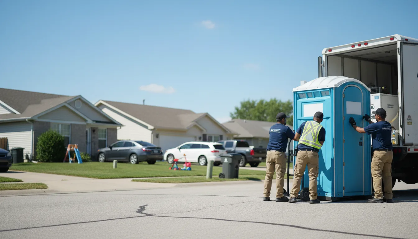 Standard Porta Potty Rentals in Emporia, KS near me
